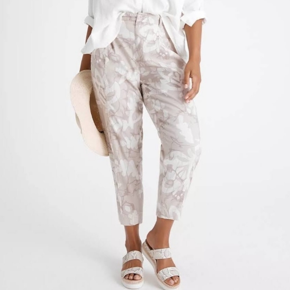 NWT Anthropologie Camo Frannie Pant